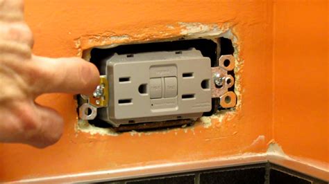 electrical box falling out of wall|how to tighten wall outlets.